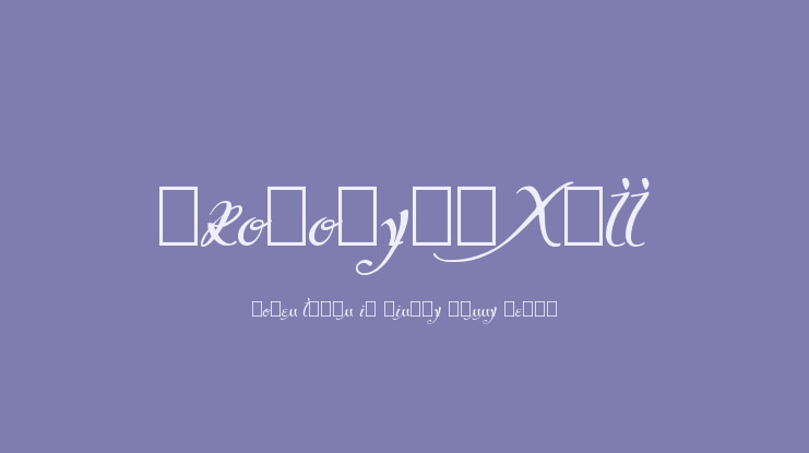 Skoropys-XVII Font