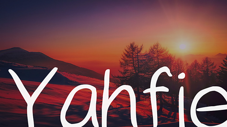 Yahfie Font Family
