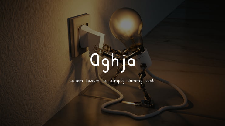 Aghja Font