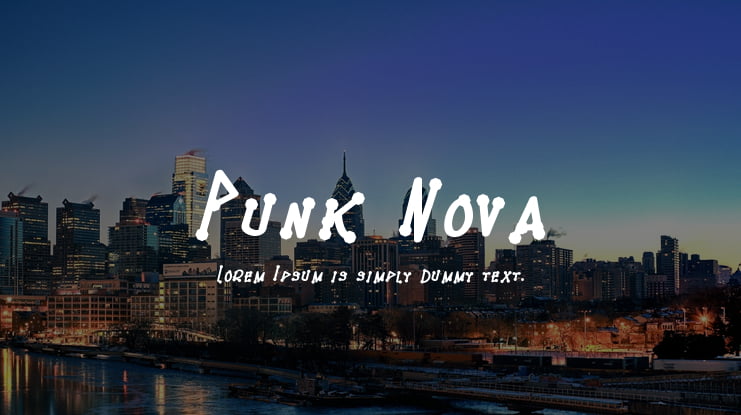 Punk Nova Font Family