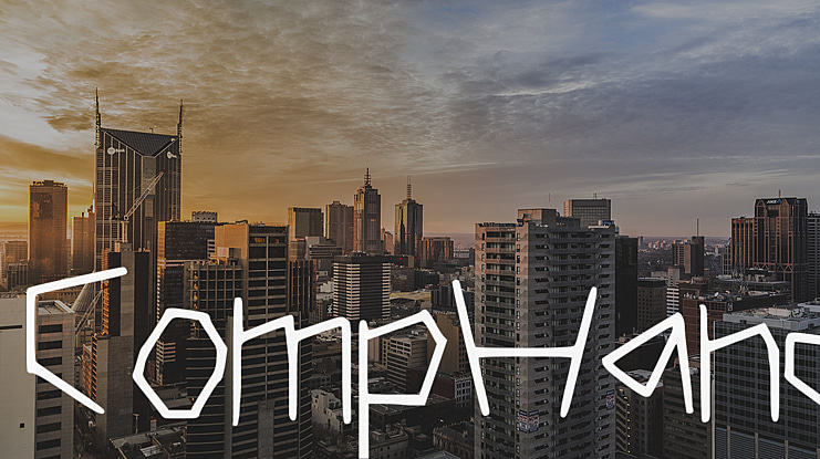 CompHand Font