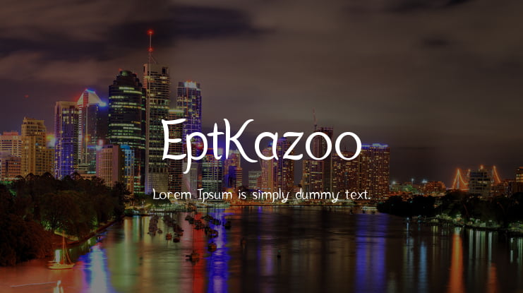 EptKazoo Font