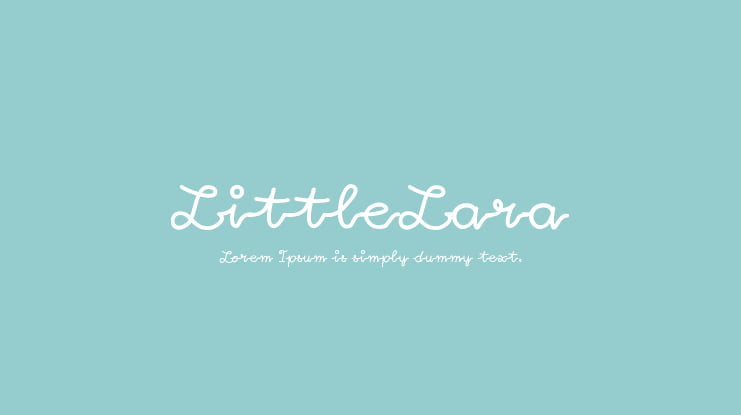LittleLara Font