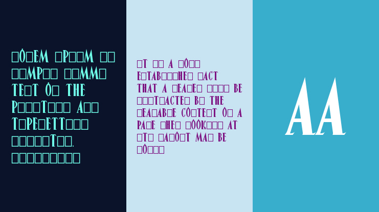 Narbut Narrow Contrast Font