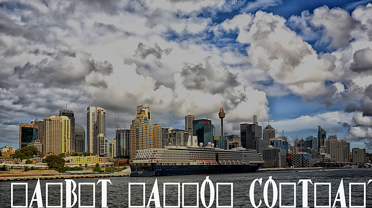 Narbut Narrow Contrast Font