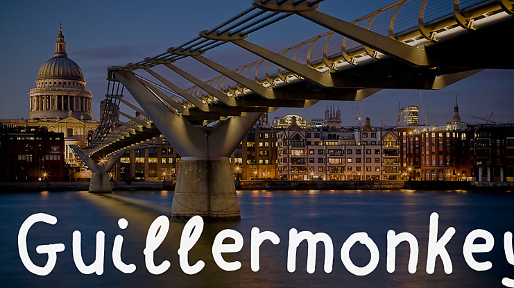Guillermonkey Font