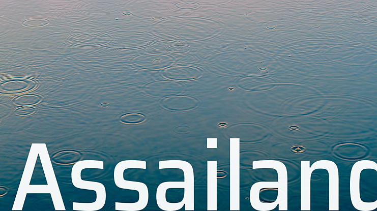 Assailand Font Family
