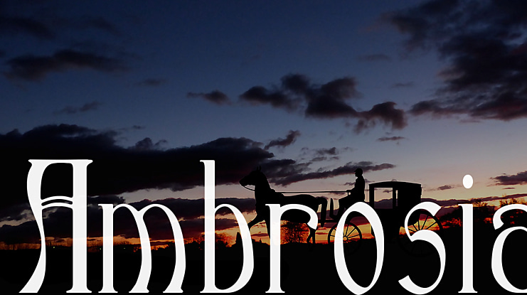 Ambrosia Font