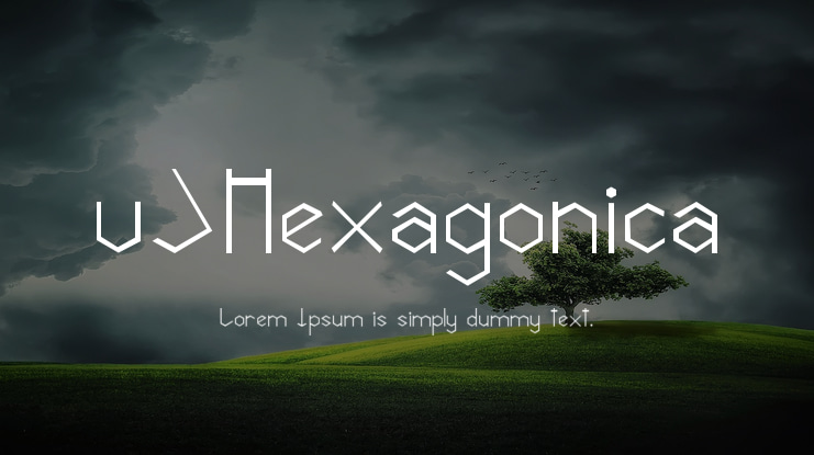 vSHexagonica Font
