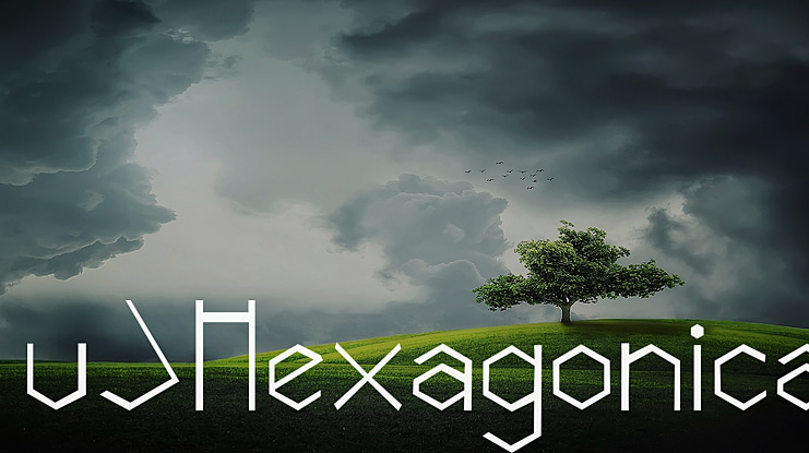 vSHexagonica Font