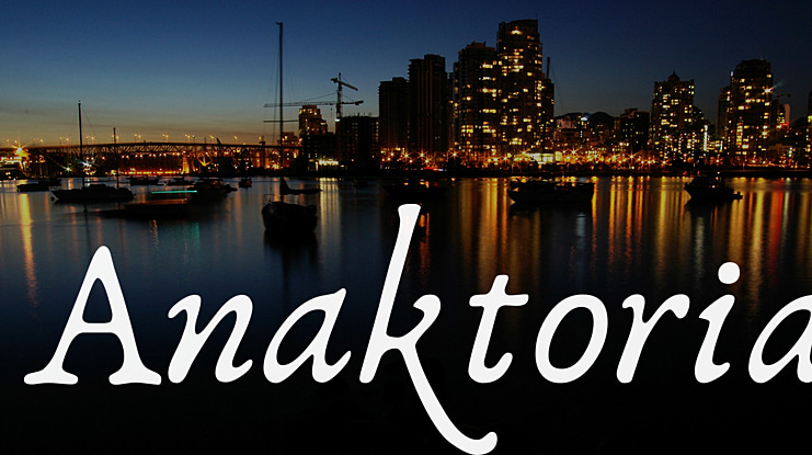 Anaktoria Font Family