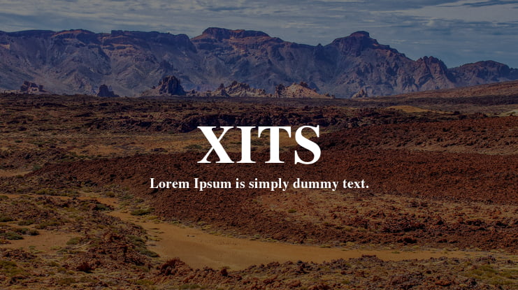 XITS Font Family