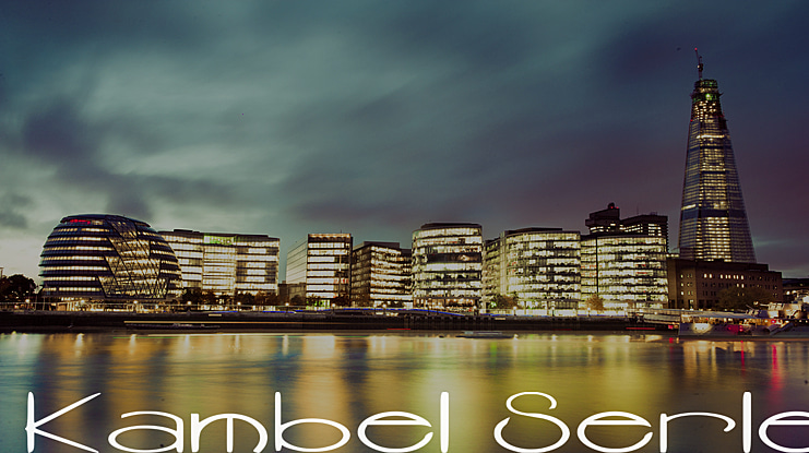 Kambel Serle Font Family