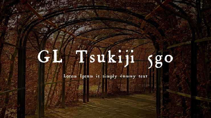 GL-Tsukiji-5go Font