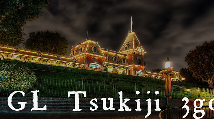 GL-Tsukiji-3go Font