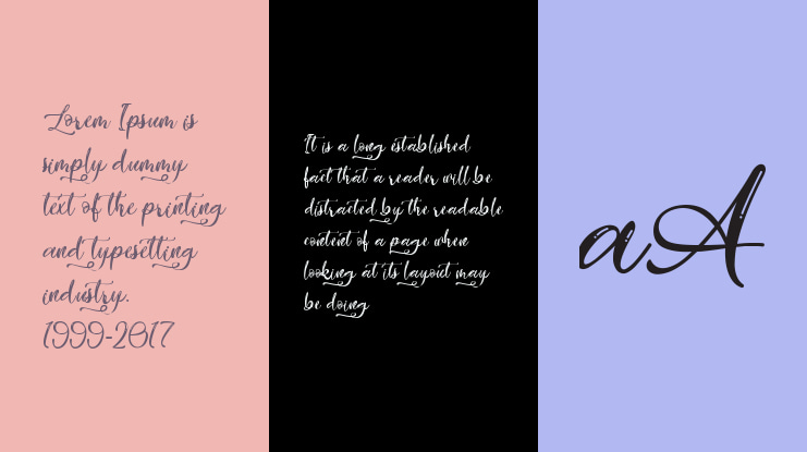 Vicky Cinthia - Personal Use Font