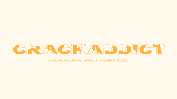 Crackaddict Font