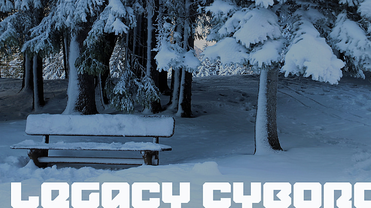 Legacy Cyborg Font Family