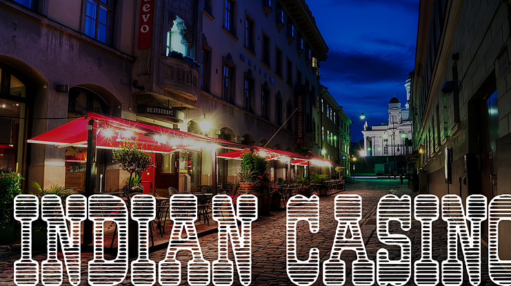 Indian Casino Font