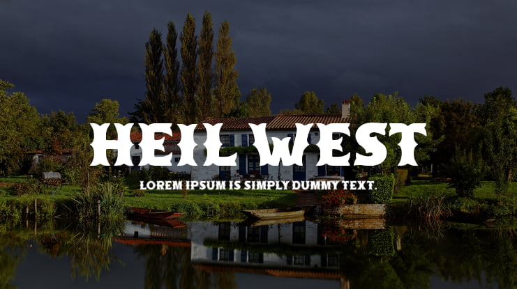 Heil West Font