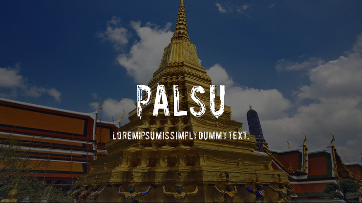 Palsu Font