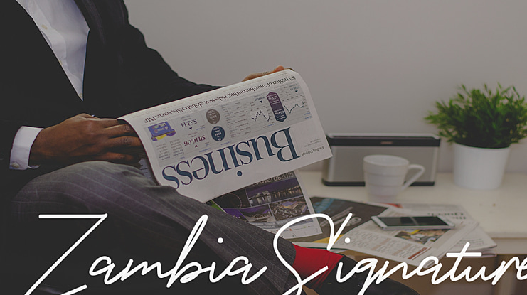 ZambiaSignature Font Family