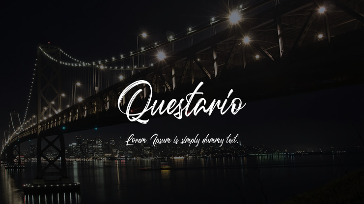 Questario Font