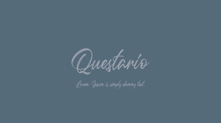 Questario Font