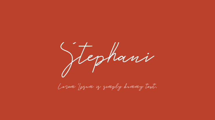 Stephani Font