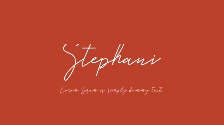 Stephani Font