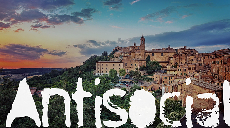 Antisocial Font