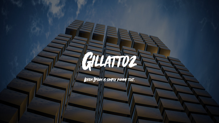 Gillattoz Font