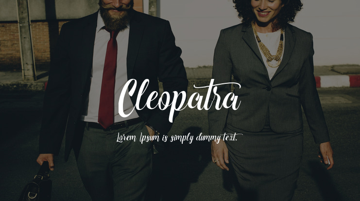Cleopatra Font