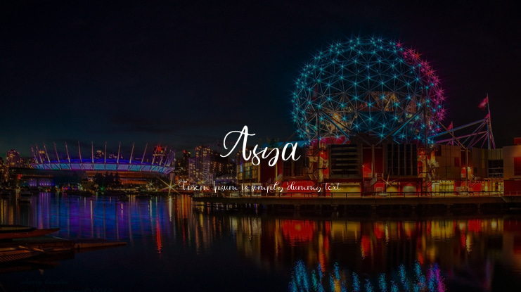 Asya Font