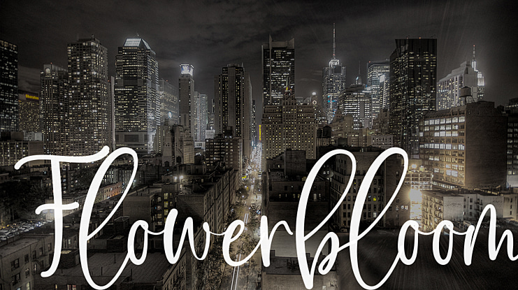 Flowerbloom Font