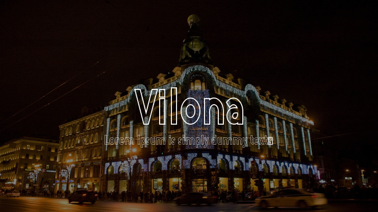 Vilona Font Family