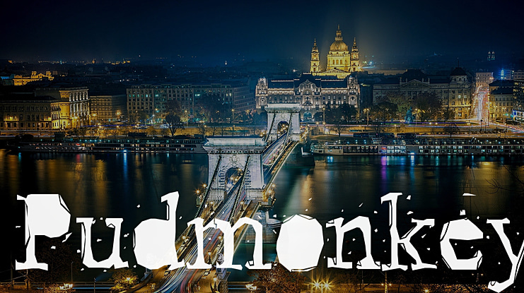 Pudmonkey Font