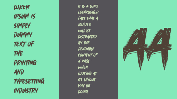 Brush King Font