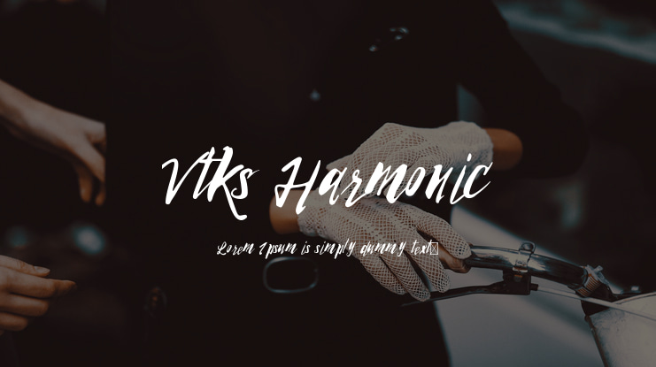 Vtks Harmonic Font