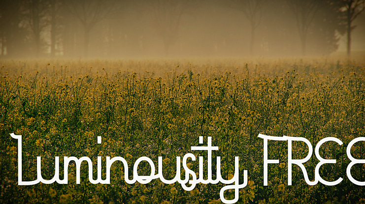 Luminousity FREE Font