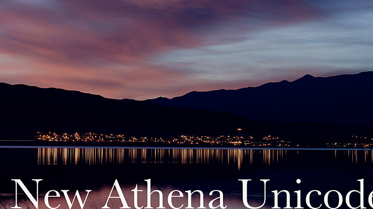 New Athena Unicode Font