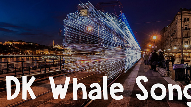 DK Whale Song Font