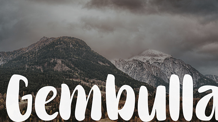 Gembulla Font