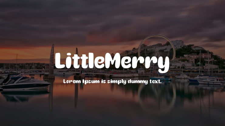 LittleMerry Font