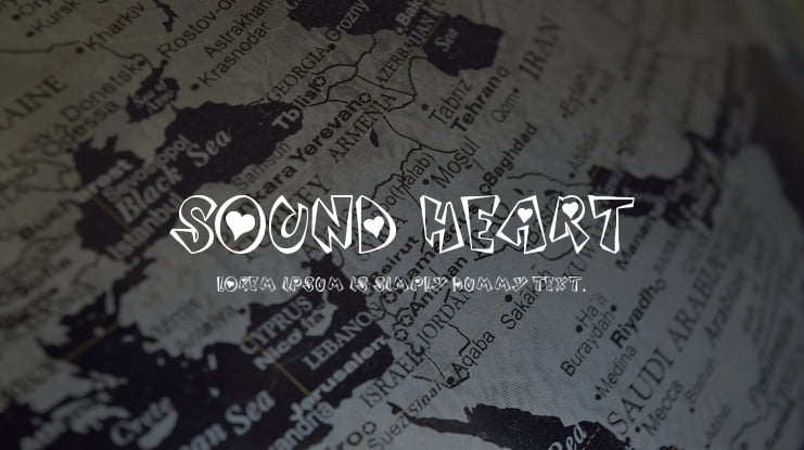 Sound Heart Font