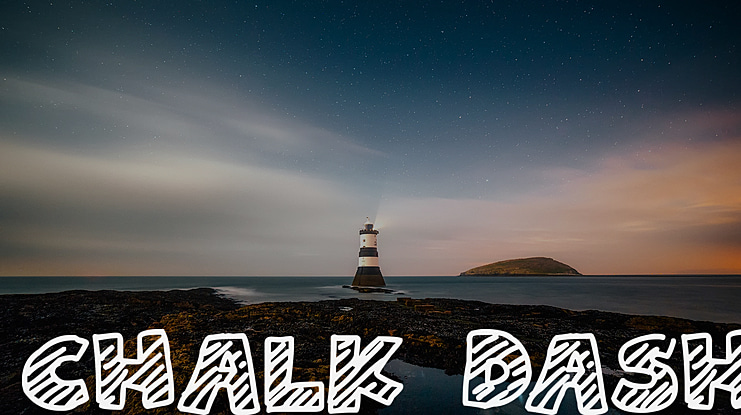 Chalk Dash Font