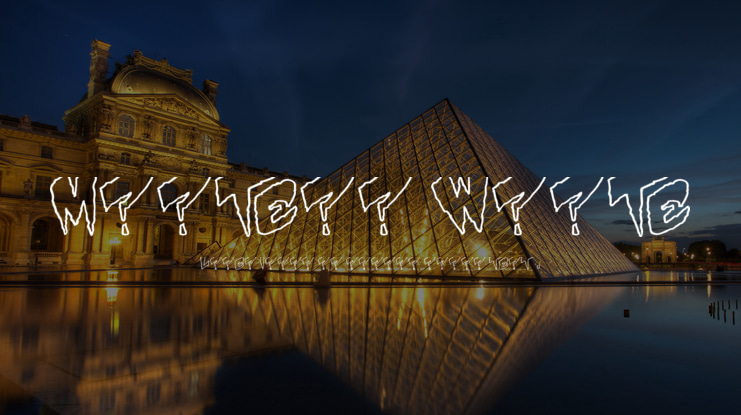 Mystery White Font Family