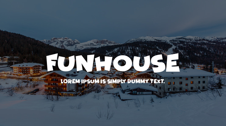 Funhouse Font