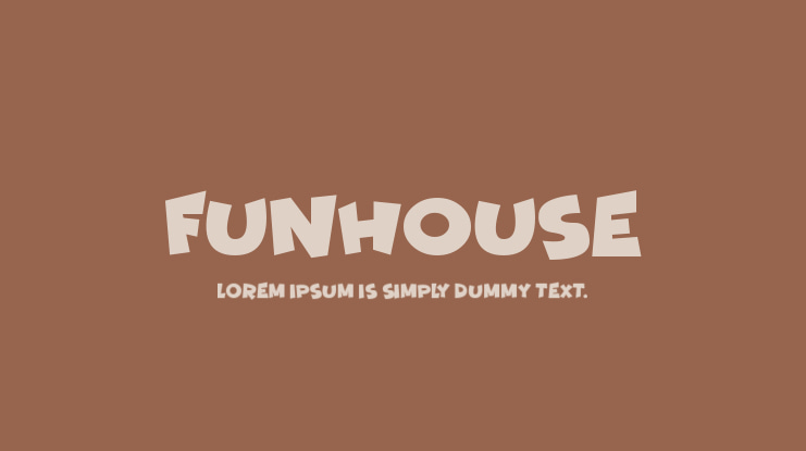 Funhouse Font