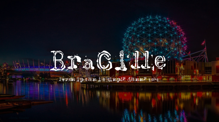 Bracille Font
